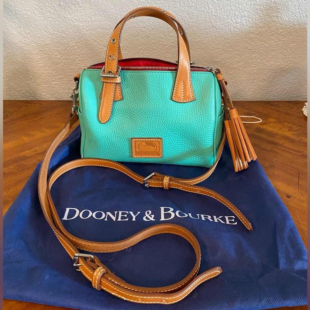 Dooney and Bourke Pebbled Leather Tassel